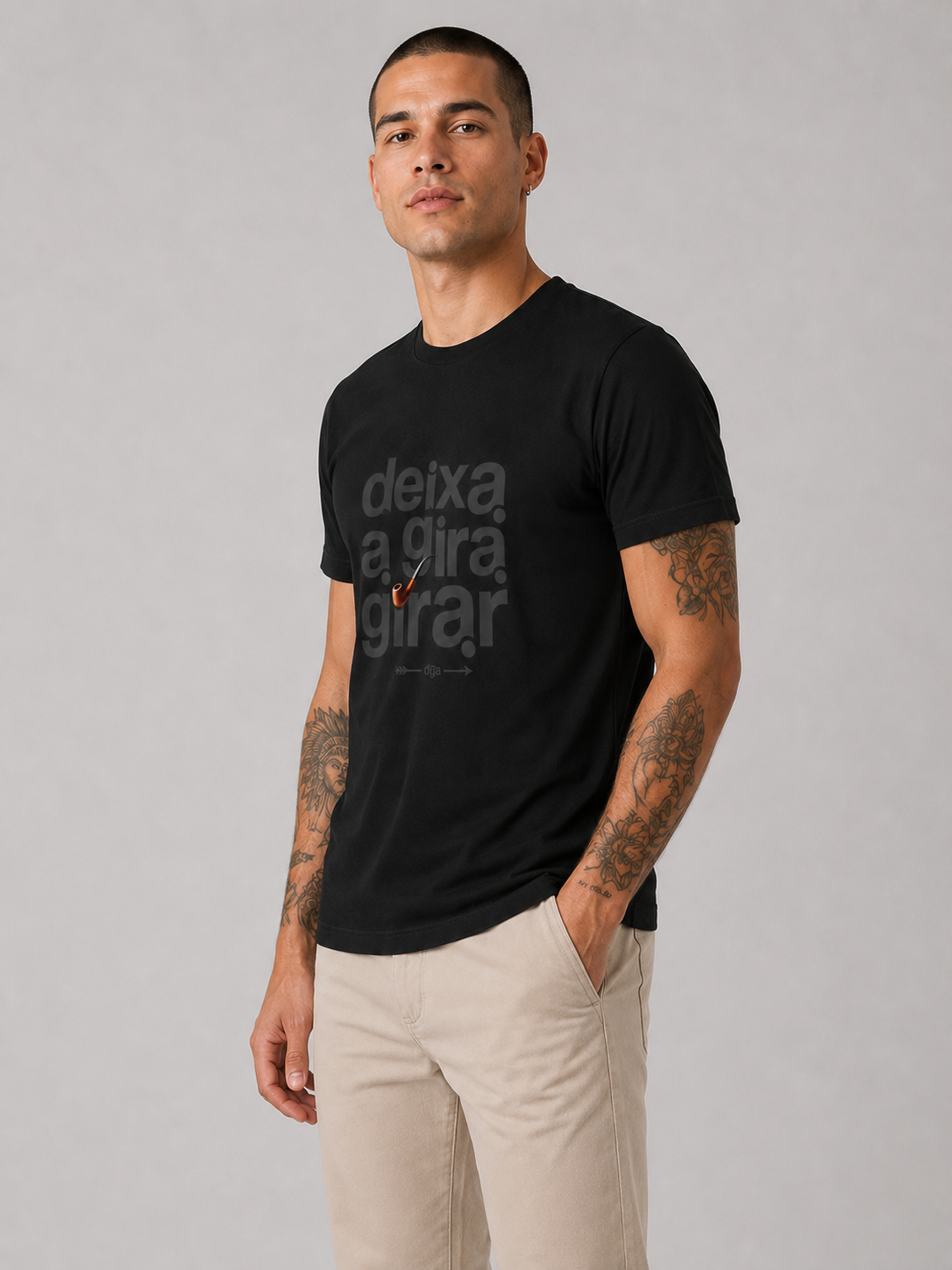Camiseta Umbanda Deixa a Gira Girar | Dagira