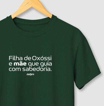 Camiseta Filha de Oxóssi Mãe que Guia | Dagira