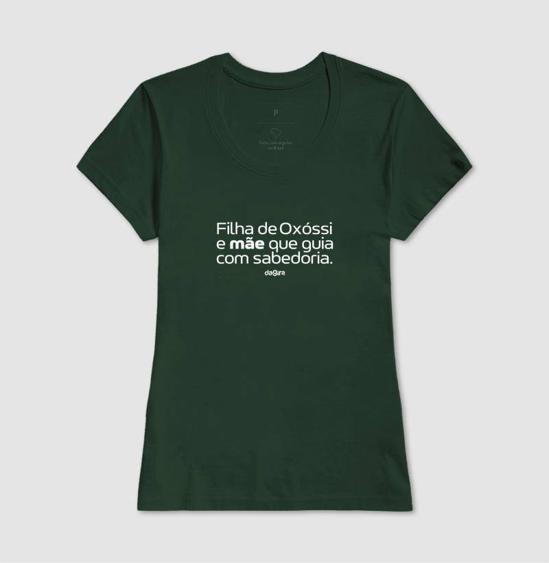 Camiseta Filha de Oxóssi Mãe que Guia | Dagira