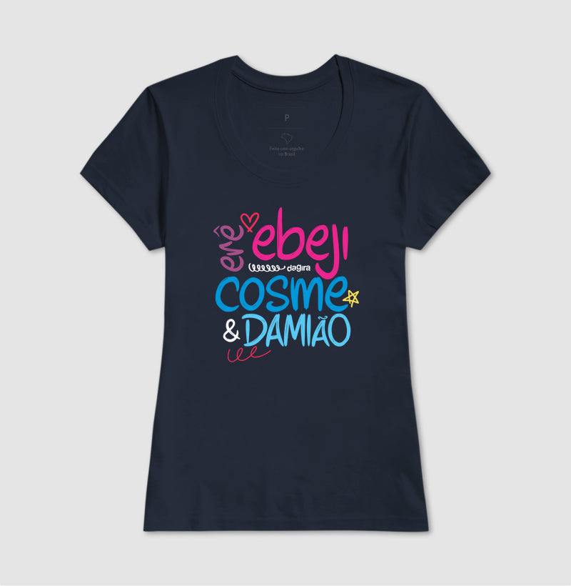 Camiseta Umbanda Erês Ibeji Cosme e Damião | Dagira