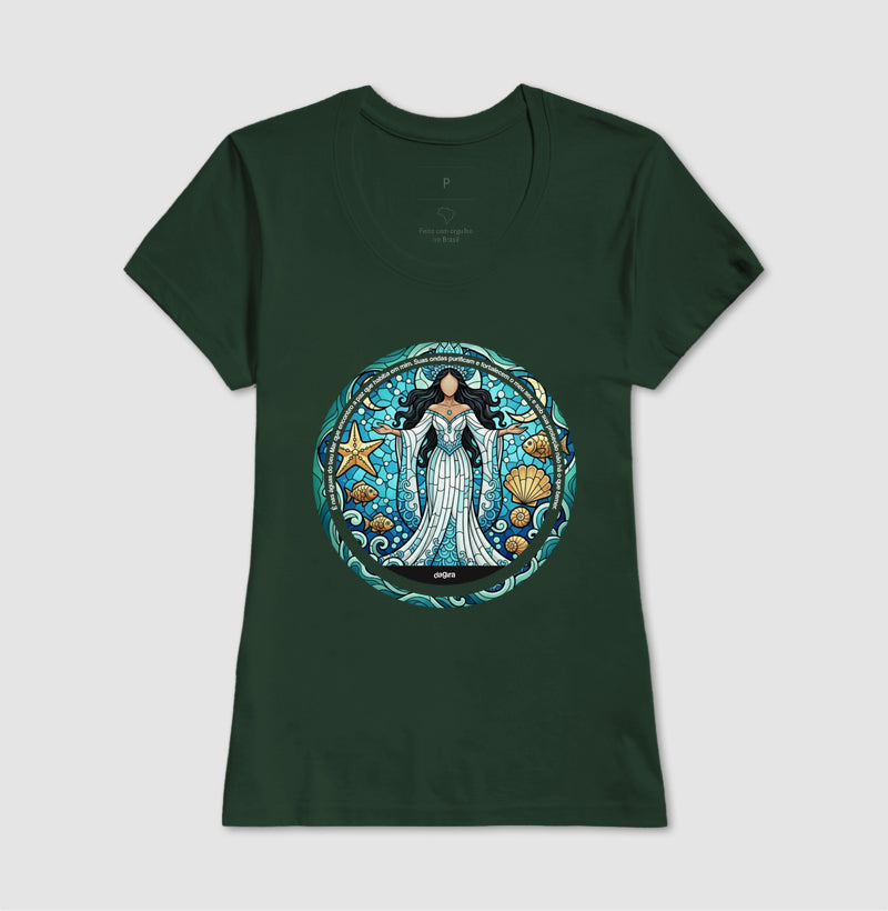 Camiseta Umbanda Iemanjá Viral Algodão Premium | Dagira