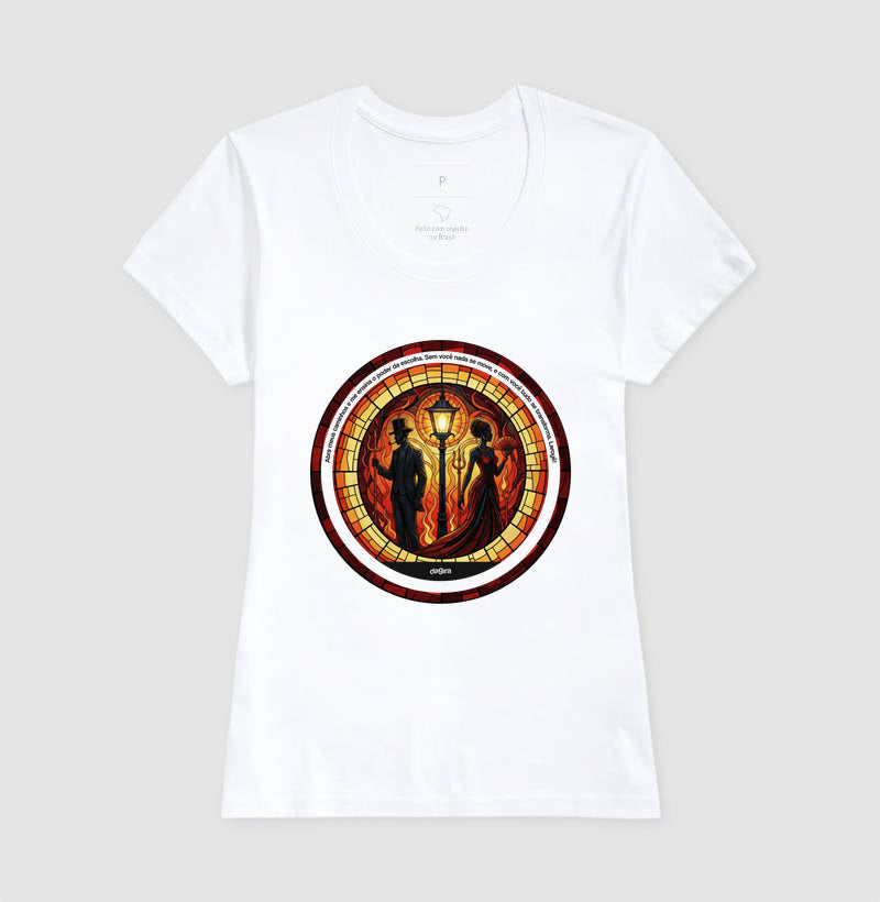 Camiseta Umbanda Exu Vitral | Dagira