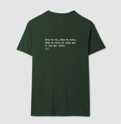 Camiseta Eu Te Benzo Deus Te Viu | Dagira
