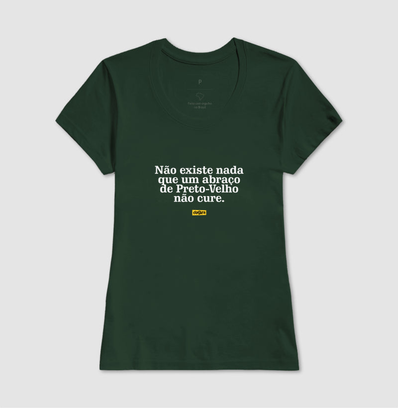 Camiseta Umbanda Abraço de Preto-Velho | Dagira