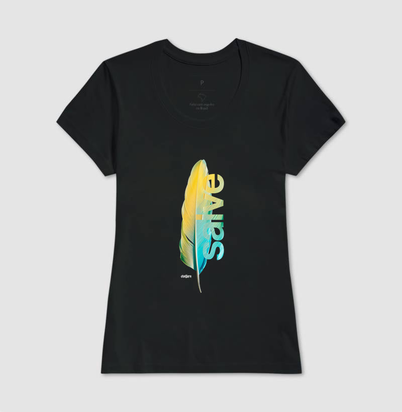 Camiseta Umbanda Salve Caboclo Algodão | Dagira
