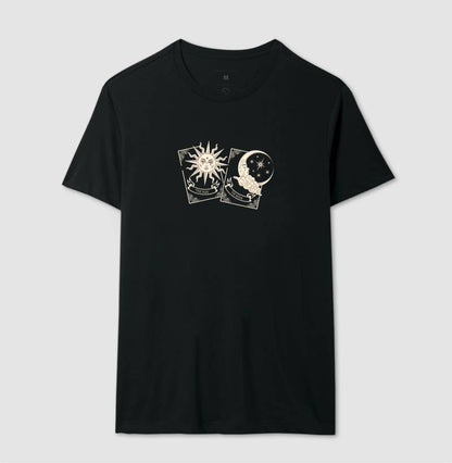 Camiseta O Sol e a Lua Tarô | Dagira