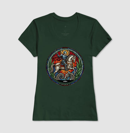 Camiseta Umbanda Ogum Vitral Algodão Premium | Dagira