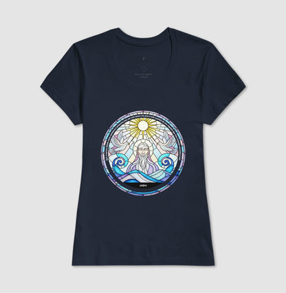 Camiseta Umbanda Oxalá Vitral Algodão Premium | Dagira