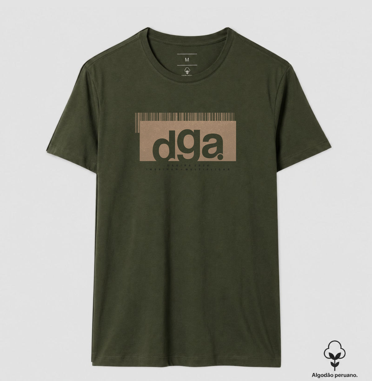 CAMISETA INSPIRAR (ALGODÃO PERUANO)