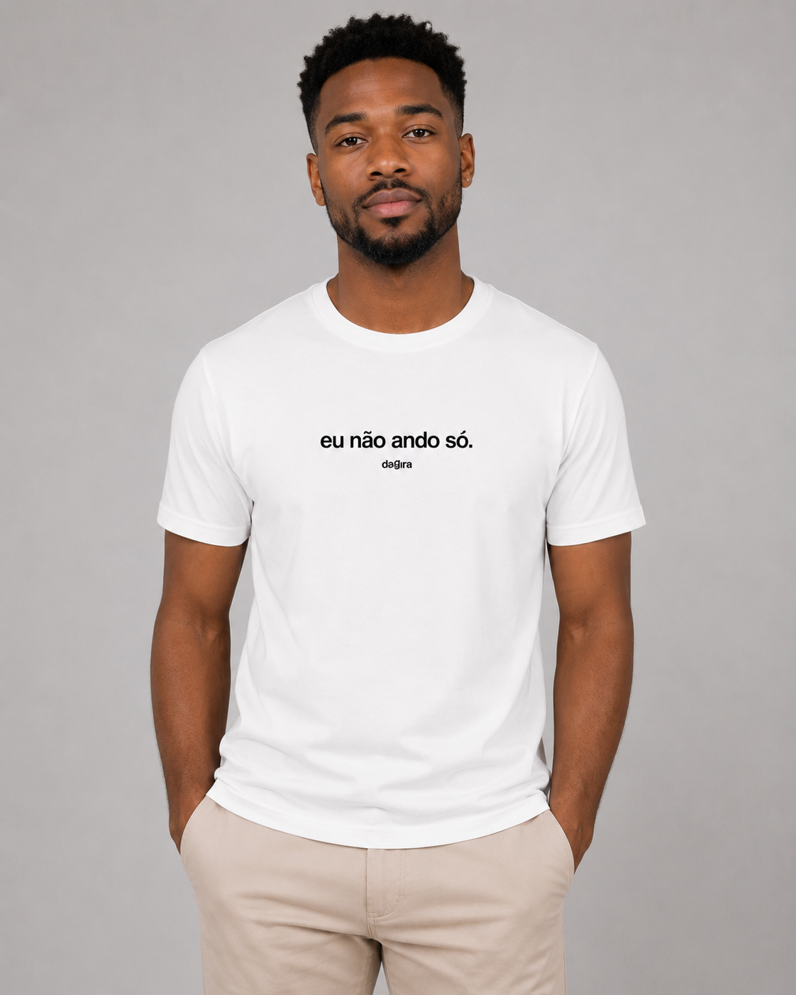 Camiseta Umbanda Eu Não Ando Só | Dagira