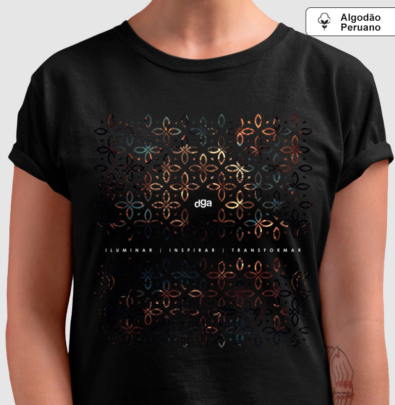 Camiseta Iluminar Algodão Peruano | Dagira