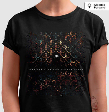 Camiseta Iluminar Algodão Peruano | Dagira
