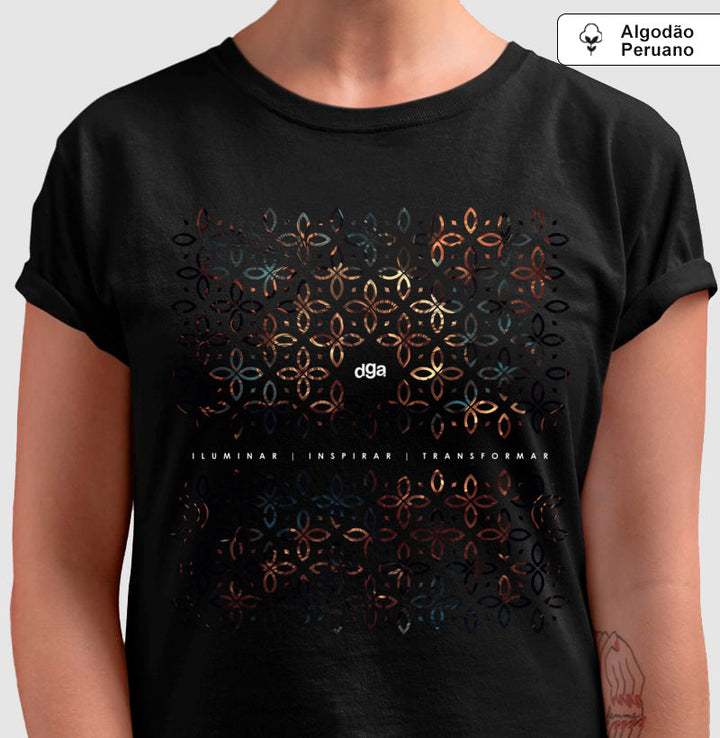 Camiseta Iluminar Algodão Peruano | Dagira