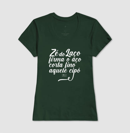 Camiseta Umbanda Zé do Laço Rosa Amarela | Dagira