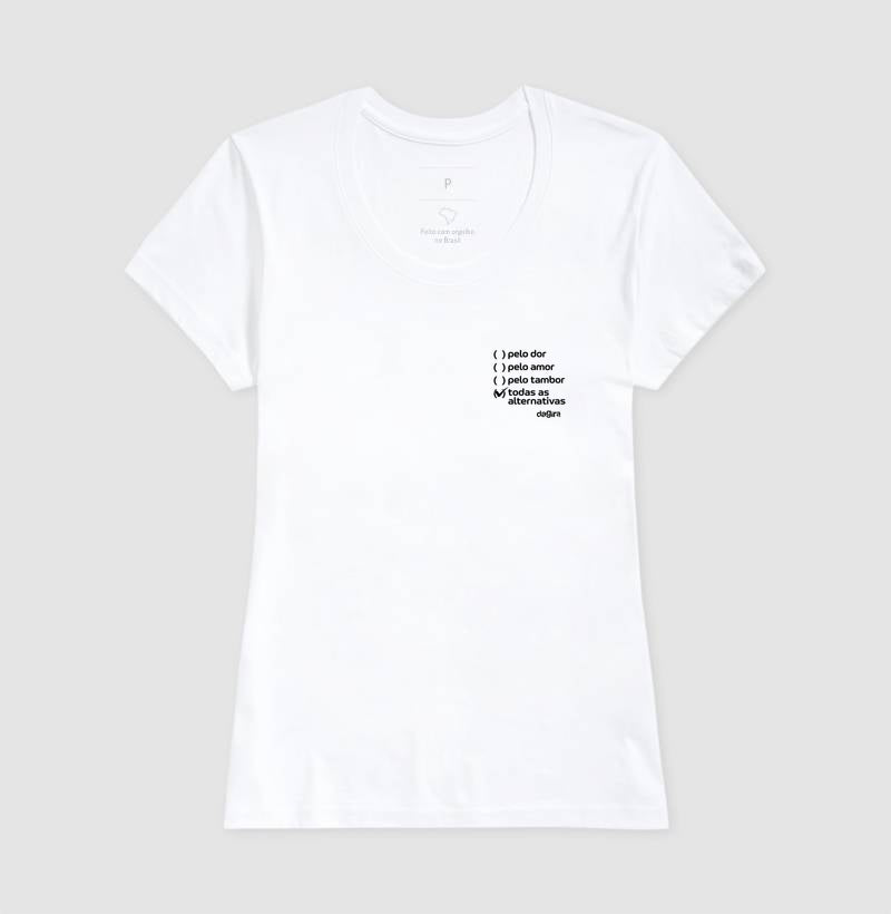 Camiseta Umbanda Todas as Alternativas | Dagira