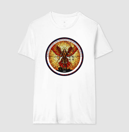 Camiseta Umbanda São Miguel Arcanjo Vitral | Dagira
