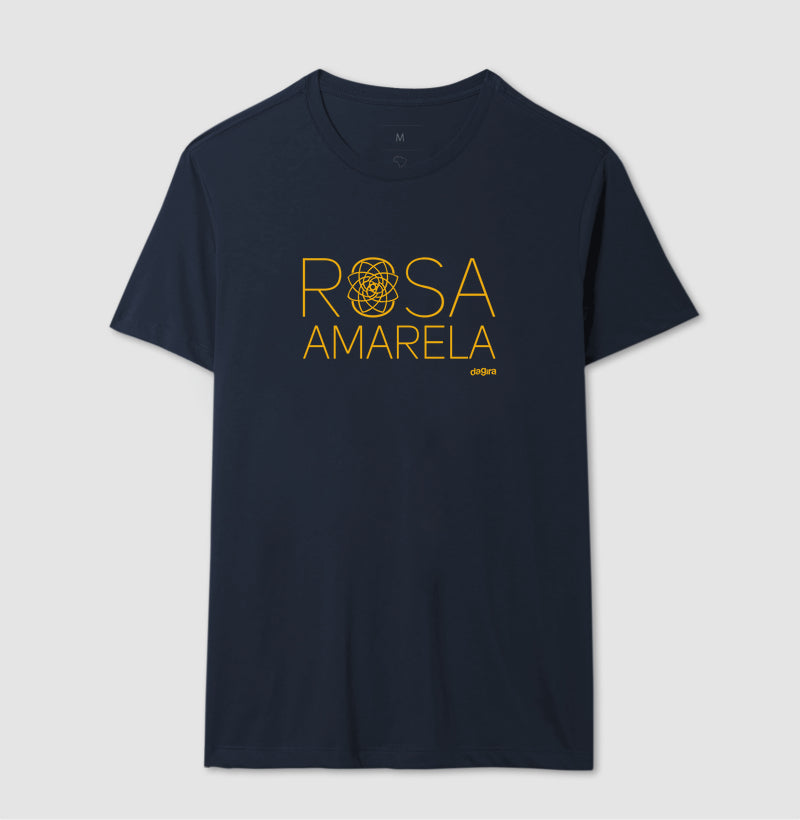 Camiseta Rosa Amarela Umbanda | Dagira