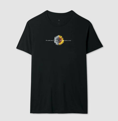 Camiseta Girassol De Frente Para a Luz | Dagira