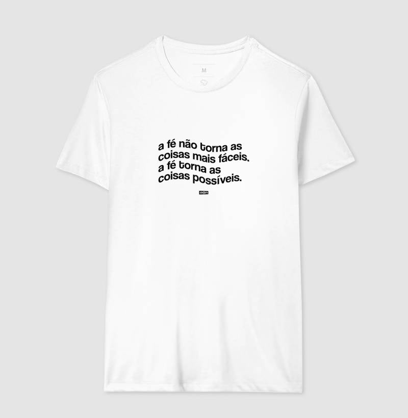 Camiseta Umbanda Fé Torna Tudo Possível | Dagira