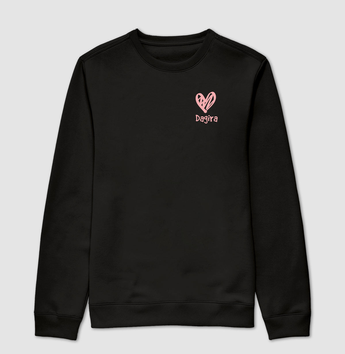 MOLETOM SUÉTER SLIM HEART