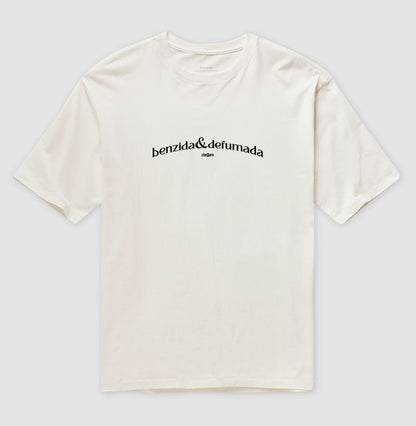 Camiseta Benzida & Defumada Oversized | Dagira