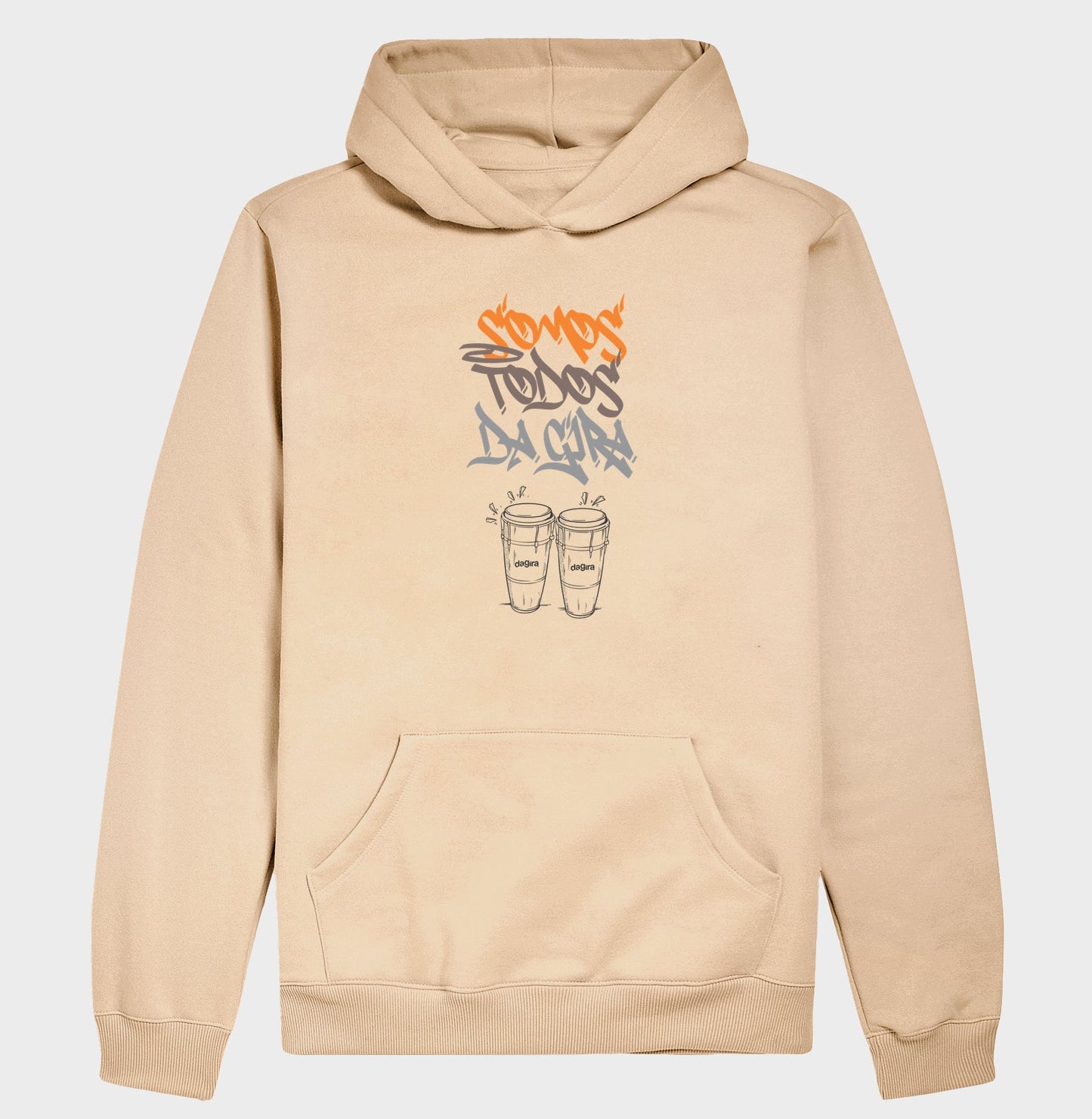Moletom Hoodie Slim Atabaque Unissex | Dagira