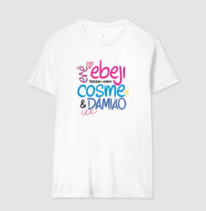 Camiseta Umbanda Erês Ibeji Cosme e Damião | Dagira