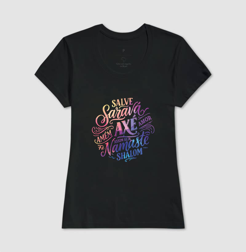 Camiseta Umbanda A Fé é Uma Só | Dagira