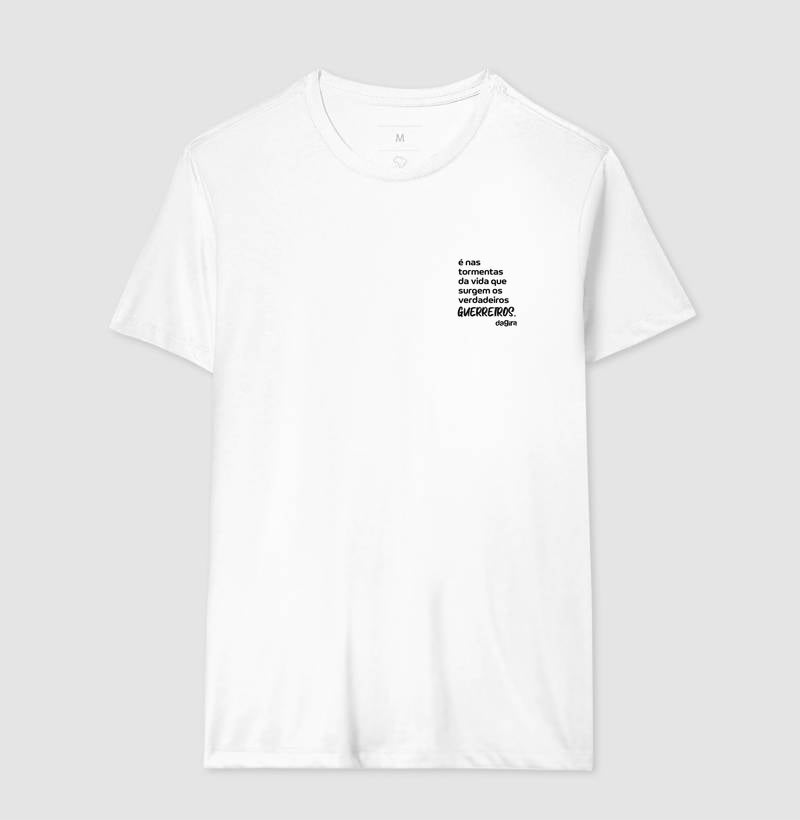 Camiseta Umbanda Verdadeiros Guerreiros Algodão | Dagira