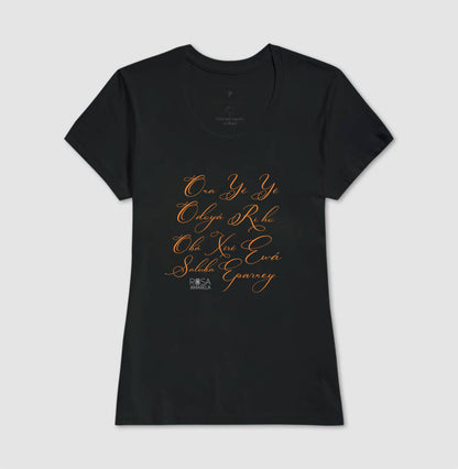 Camiseta Saudações às Mães Orixás | Dagira