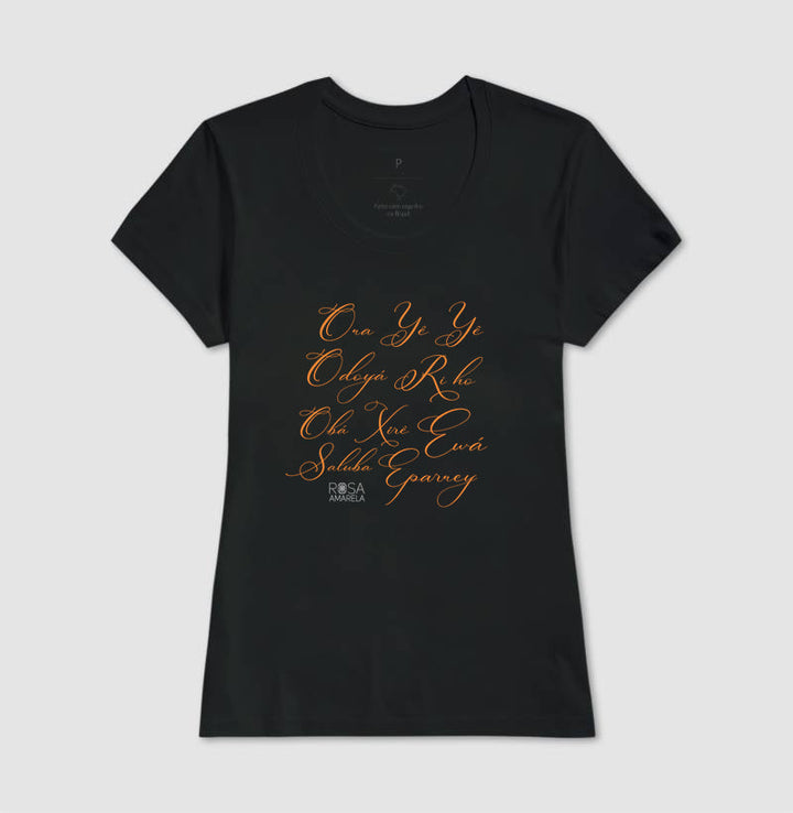 Camiseta Saudações às Mães Orixás | Dagira
