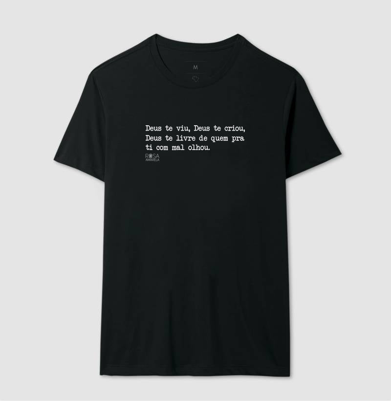 Camiseta Eu Te Benzo Deus Te Viu | Dagira