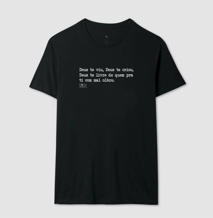 Camiseta Eu Te Benzo Deus Te Viu | Dagira