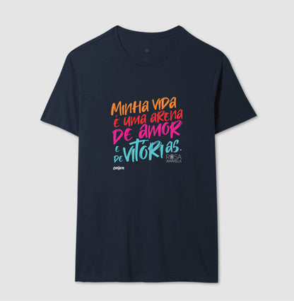 Camiseta Ogum Rosa Amarela | Dagira