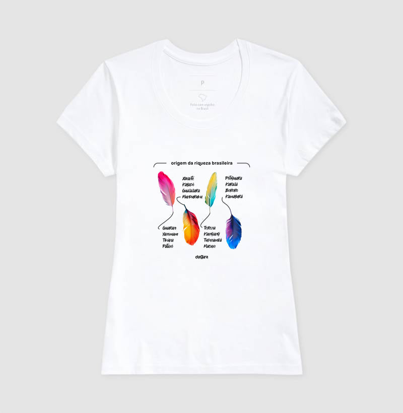 Camiseta Umbanda Tribos Origem da Riqueza | Dagira