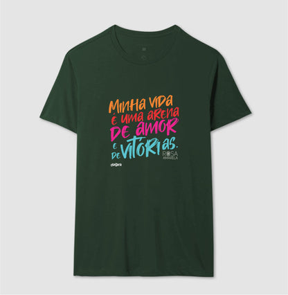 Camiseta Ogum Rosa Amarela | Dagira