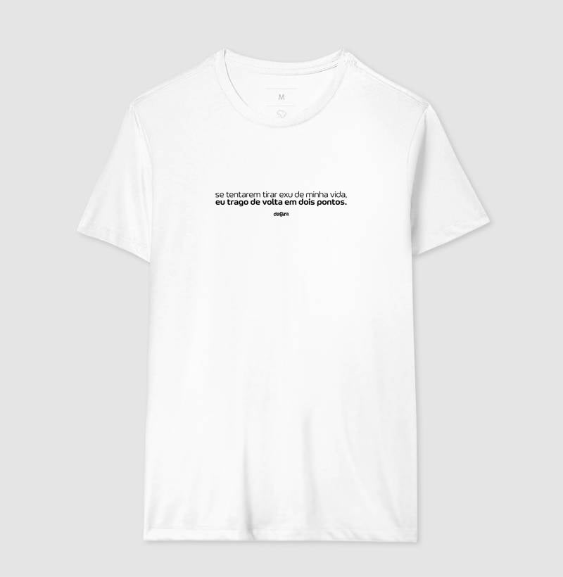 Camiseta Umbanda Exu em Dois Pontos | Dagira