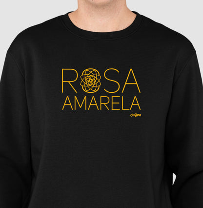 Moletom Rosa Amarela Slim | Dagira