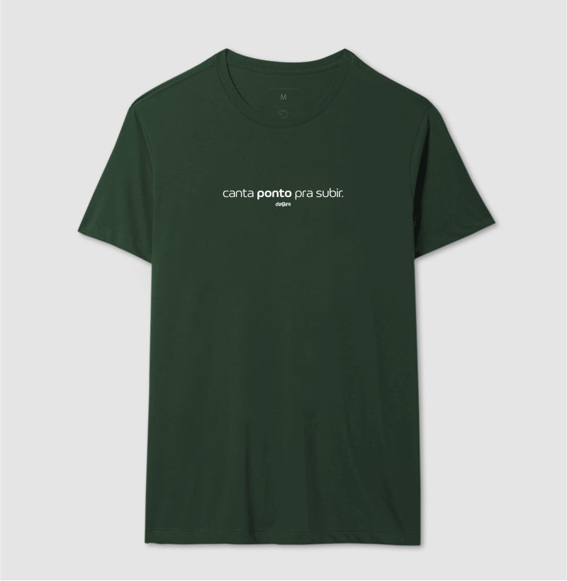 Camiseta Umbanda Canta Ponto Pra Subir | Dagira