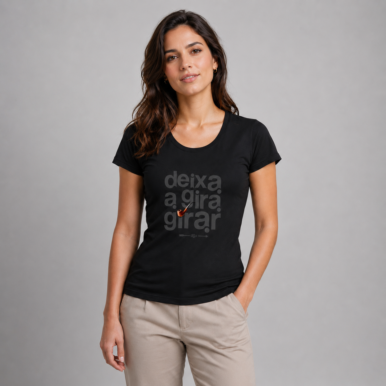 Camiseta Umbanda Deixa a Gira Girar | Dagira