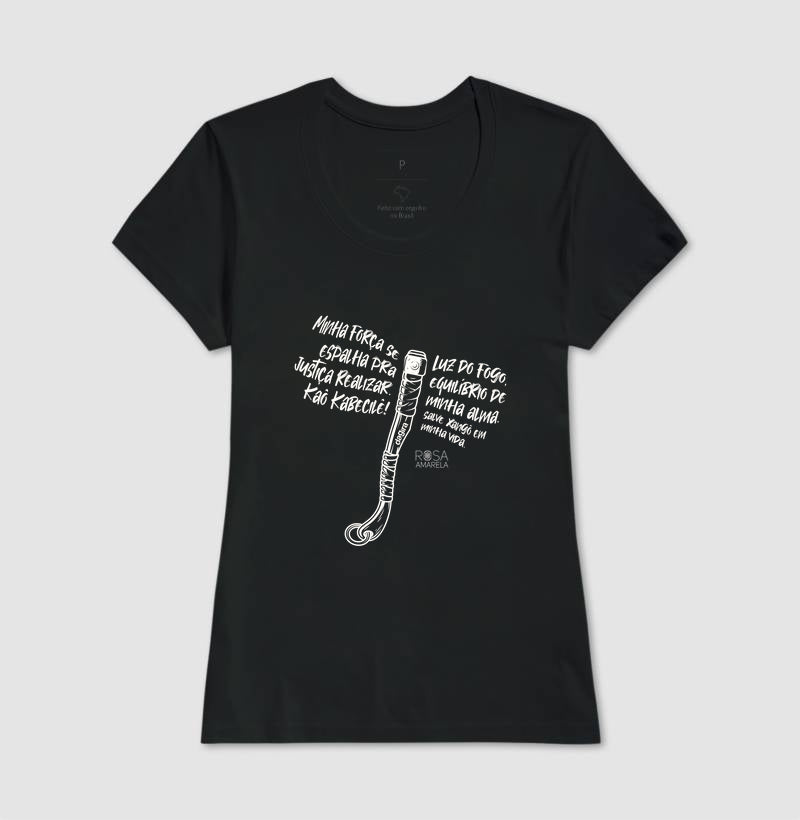 Camiseta Xangô Rosa Amarela | Dagira