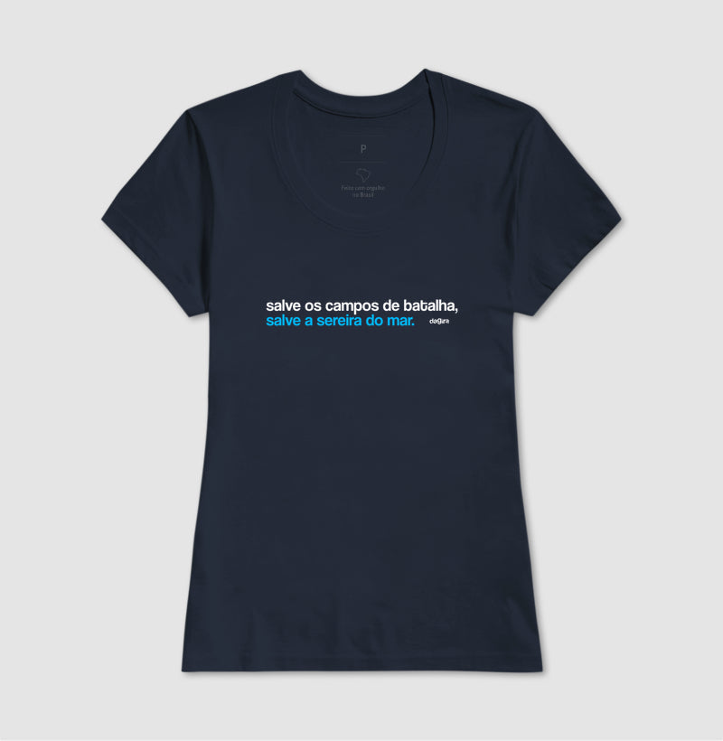 Camiseta Umbanda Sereia do Mar Algodão | Dagira