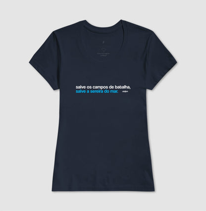 Camiseta Umbanda Sereia do Mar Algodão | Dagira
