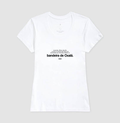 Camiseta Umbanda Bandeira de Oxalá | Dagira