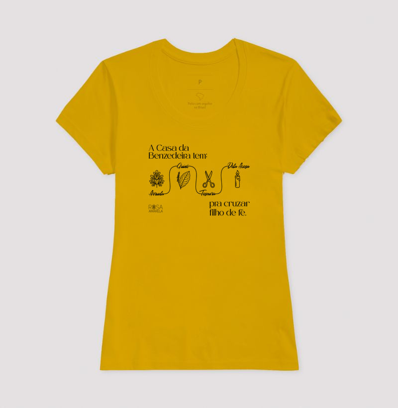 Camiseta Casa da Benzedeira Unissex | Dagira