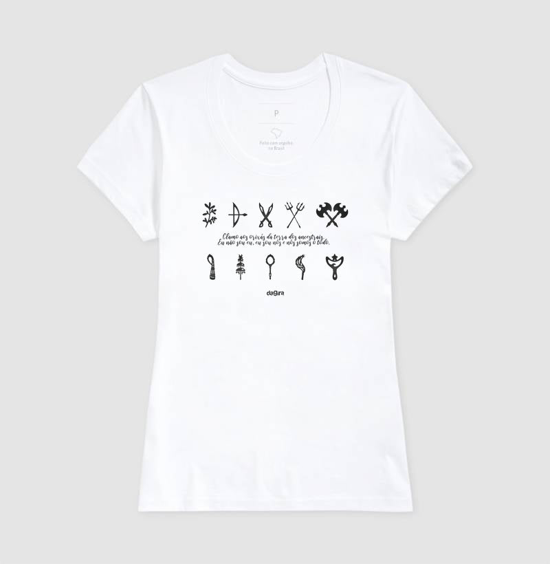 Camiseta Umbanda Orixás da Terra | Dagira