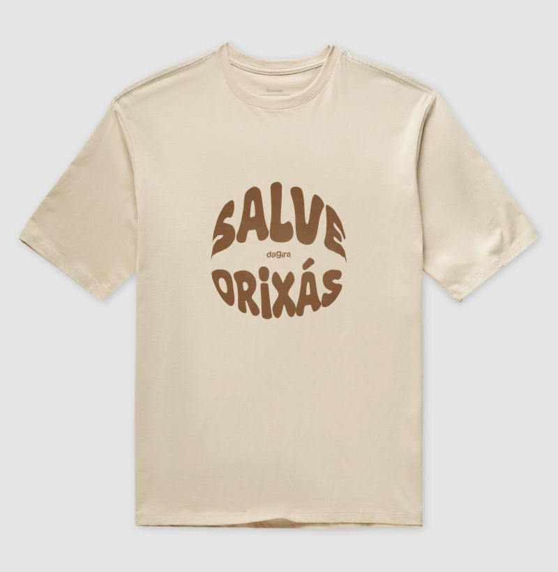 Camiseta Salve Orixás Oversized Unissex | Dagira