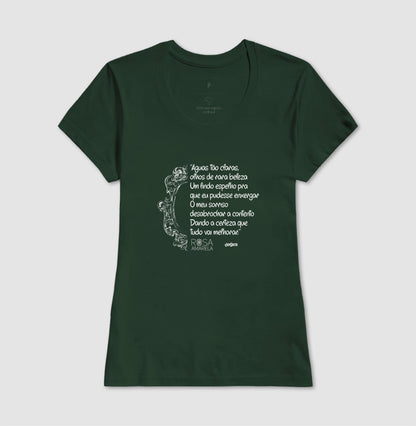 Camiseta Oxum Rosa Amarela | Dagira