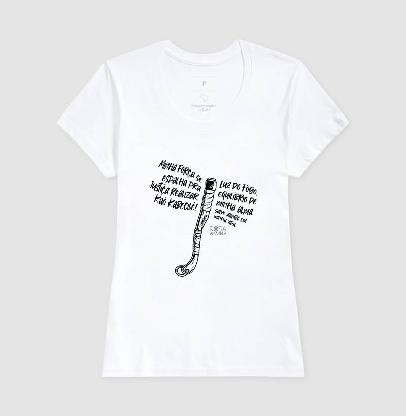 Camiseta Xangô Rosa Amarela | Dagira