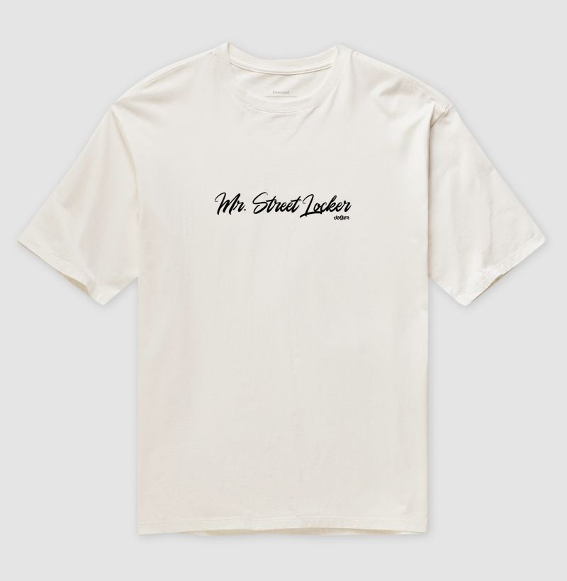 Camiseta Oversized Mr. Street Locker Unissex | Dagira